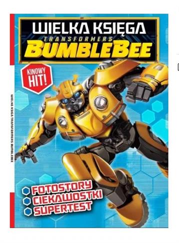 WIELKA KSIĘGA TRANSFORMERS BUMBLEBEE