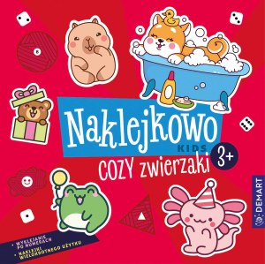 Cozy zwierzaki. Naklejkowo Kids 3+