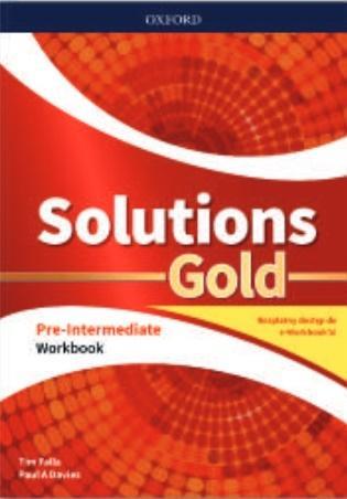 SOLUTIONS GOLD. PRE-INTERMEDIATE. WORKBOOK Z KODEM