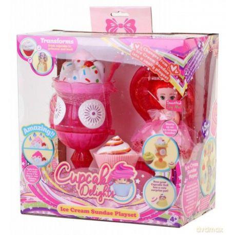 LALKA CUPCAKE ZESTAW DESER LODOWY