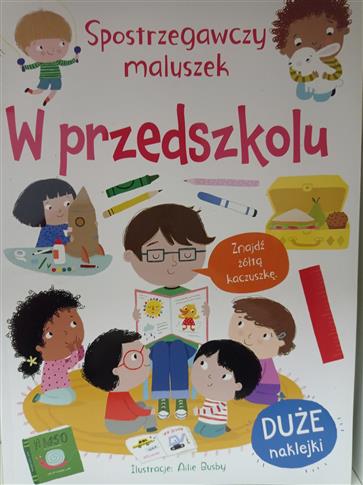 Spostrzegawczy maluszek w przedszkolu