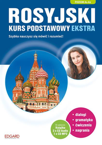 ROSYJSKI. KURS PODSTAWOWY EKSTRA + 3 CD
