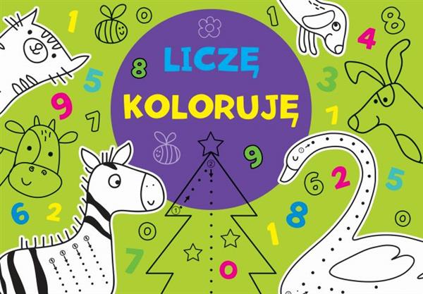 BLOK KREATYWNY. LICZĘ I KOLORUJĘ