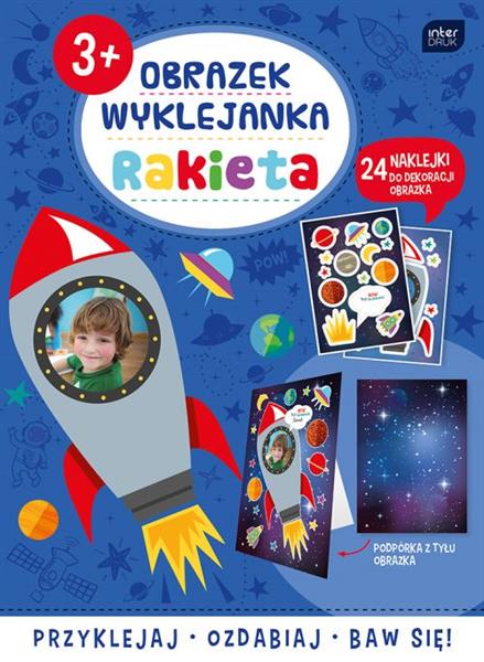 OBRAZEK WYKLEJANKA RAKIETA