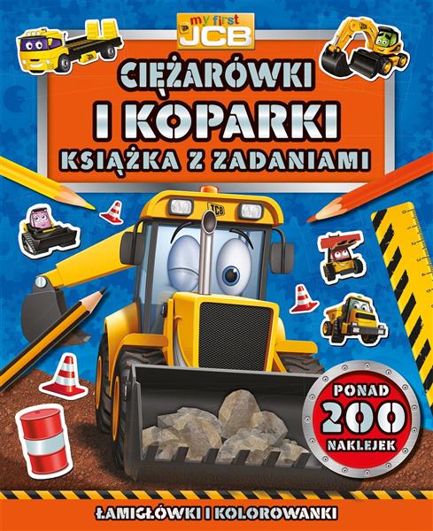 MY FIRST JCB. CIĘŻARÓWKI I KOPARKI. KSIĄŻKA Z ?