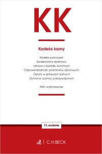 KK. Kodeks karny oraz ustawy towarzyszące wyd. 15