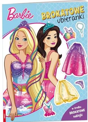 BARBIE DREAMTOPIA. BROKATOWE UBIERANKI