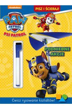 Podniebne akcje Psi Patrol pisz i ścieraj