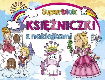 Superblok z naklejkami Księżniczki