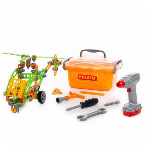 POLESIE 55224 ZESTAW  WYNALAZCA  - HELIKOPTER NR1