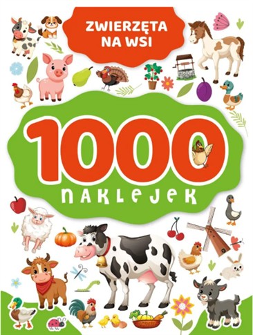 1000 NAKLEJEK. ZWIERZĘTA NA WSI