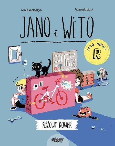 JANO I WITO UCZĄ MÓWIĆ R. RÓŻOWY ROWER
