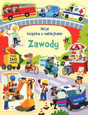 MOJA KSIĄŻKA Z NAKLEJKAMI ZAWODY