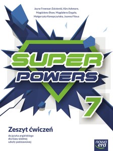 Język angielski SUPER POWERS NEON ćwiczenia klasa 7 szkoła podstawowa EDYCJA 2026