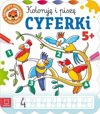 Koloruję i piszę cyferki