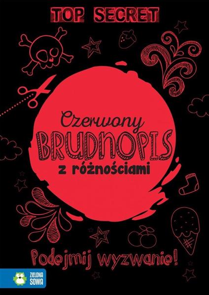 BRUDNOPIS Z RÓŻNOŚCIAMI. CZERWONY