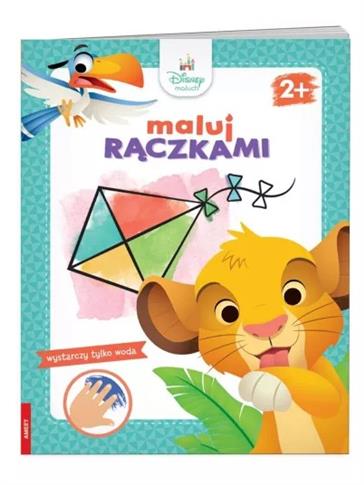 DISNEY MALUCH MALUJ RĄCZKAMI SIMBA