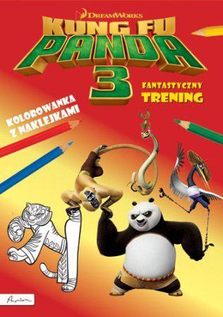 DREAM WORKS. KUNG FU PANDA 3. FANTASTYCZNY TRENING