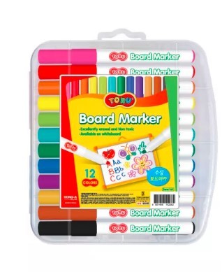 Dong-A Toru Markery suchościeralne 12 szt.