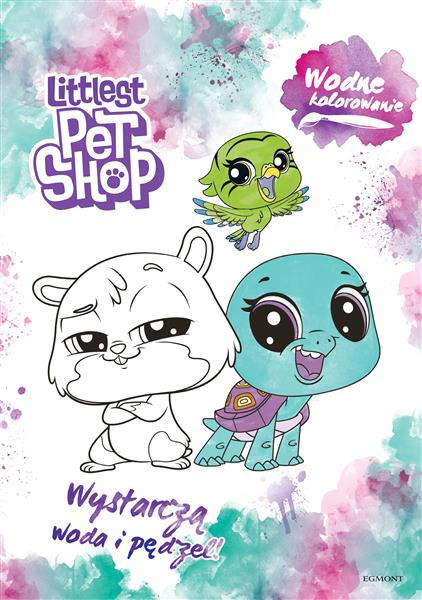 LITTLEST PET SHOP. WODNE KOLOROWANIE