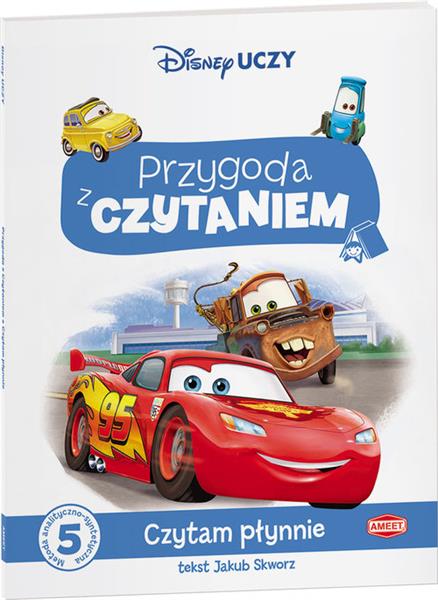 DISNEY UCZY. AUTA. PRZYGODA Z CZYTANIEM. CZYTAM