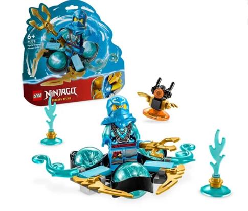 LEGO Ninjago, klocki, Smocza moc Nyi — driftowanie