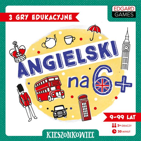 ANGIELSKI NA 6+ EDGARD GAMES