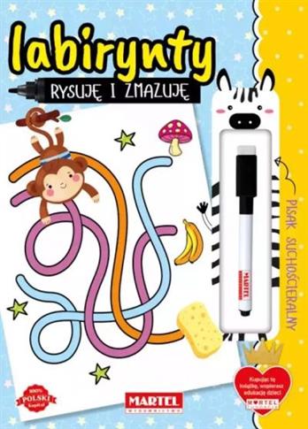 RYSUJĘ I ZMAZUJĘ. LABIRYNTY