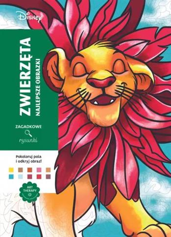 ART THERAPY. KOLOROWANKA ANTYSTRESOWA. DISNEY. ZWI