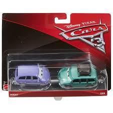 AUTA. DWUPAK AUTA 3 MINNY & VAN MATTEL