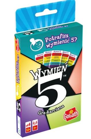 GOLIATH, WYMIEŃ 5, GRA KARCIANA