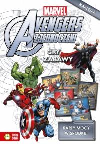 AVENGERS GRY I ZABAWY + KARTY DO ZABAWY