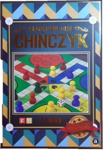 CHIŃCZYK KLASYCZNE GRY LUDO AMBASSADOR