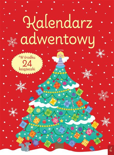 KALENDARZ ADWENTOWY CZERWONY