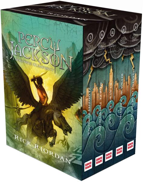 PAKIET. PERCY JACKSON I BOGOWIE OLIMPIJSCY.