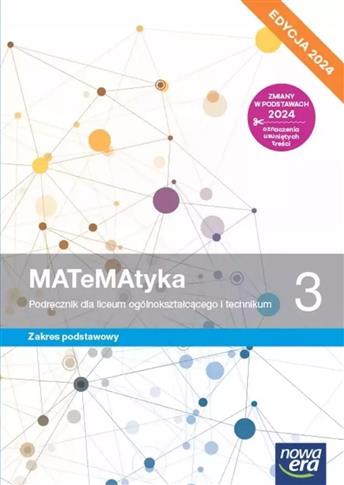 NOWA MATEMATYKA. PODRĘCZNIK, KLASA 3