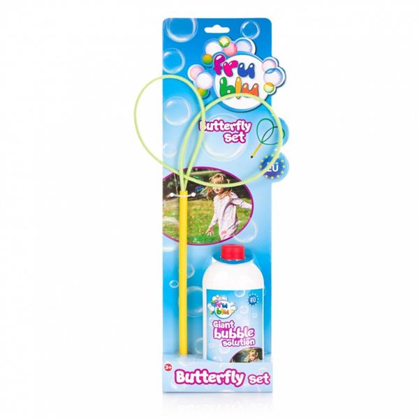 FRU BLU BAŃKI - OBRĘCZ MOTYLEK + PŁYN 500ML