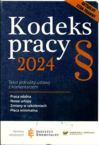 KODEKS PRACY 2024