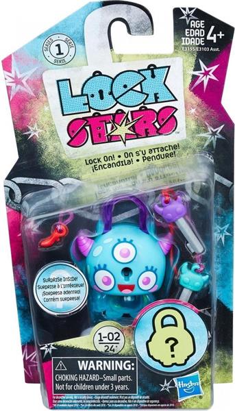 LOCK STARS TURKUSOWE MONSTRUM Z ROGAMI [FIGURKA]