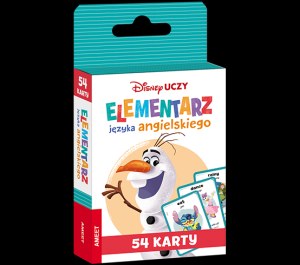 Disney Uczy Karty do elementarza Języka Angielskiego UEK-9302