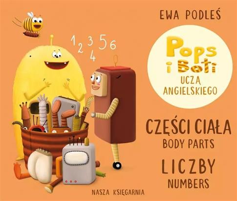 Pops i Boti uczą angielskiego. Części ciała i licz