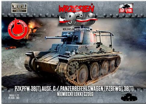 Niemiecki lekki czołg PzKpfw 38(t)