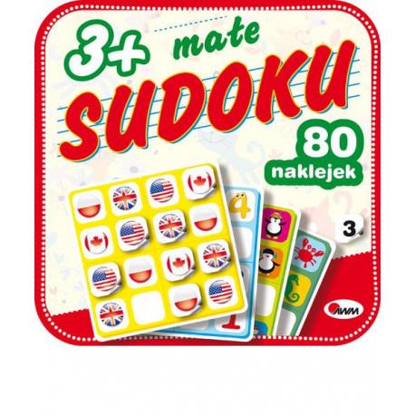 MAŁE SUDOKU. 3+ POZIOM 4X4. 80 NAKLEJEK