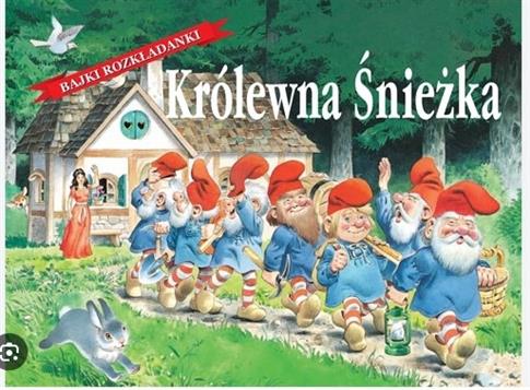 KRÓLEWNA ŚNIEŻKA. ROZKŁADANKI.