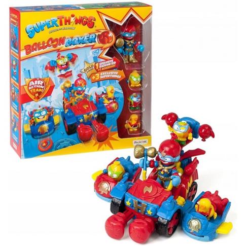 SuperThings. Balloon Boxer, pojazd z figurkami