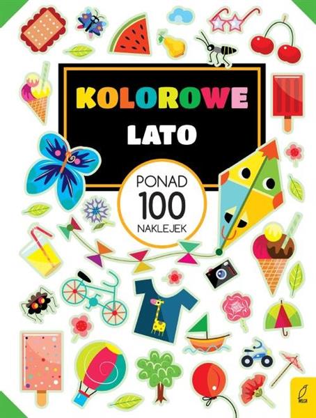 PONAD 100 NAKLEJEK KOLOROWE LATO