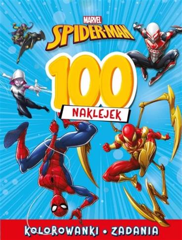 100 naklejek. Spider-Man. Marvel
