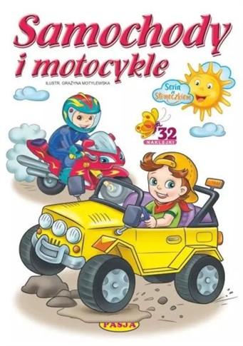 Samochody i motocykle. Seria ze Słoneczkiem