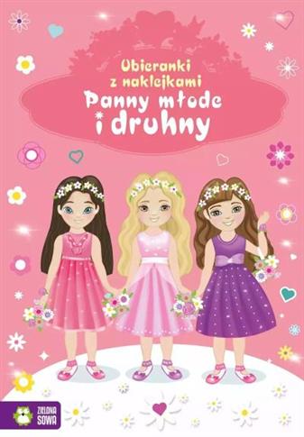 UBIERANKI Z NAKLEJKAMI. PANNY MŁODE I DRUHNY