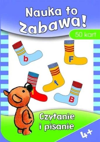Czytanie i pisanie. Nauka to zabawa! Karty edukacy